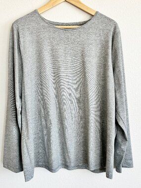 Talbots Metallic Sparkle Shirt